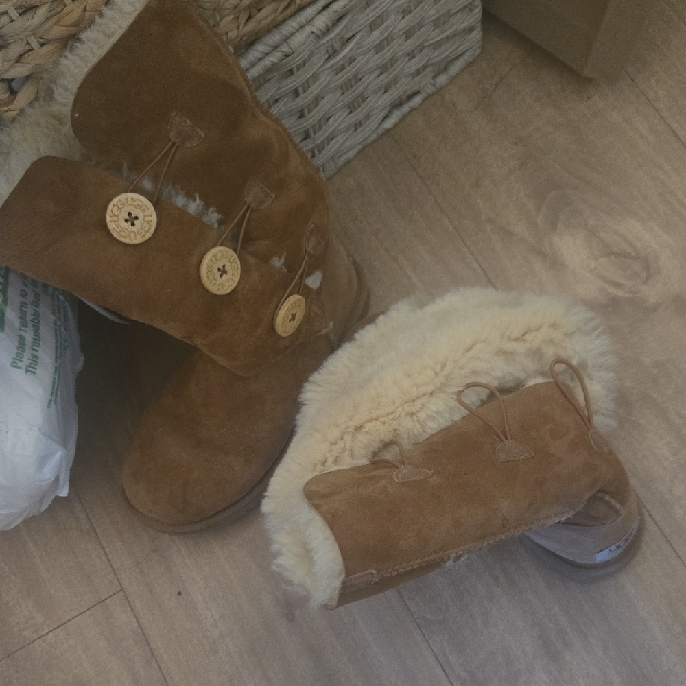 UGG Cream Shearling Lined Footwear